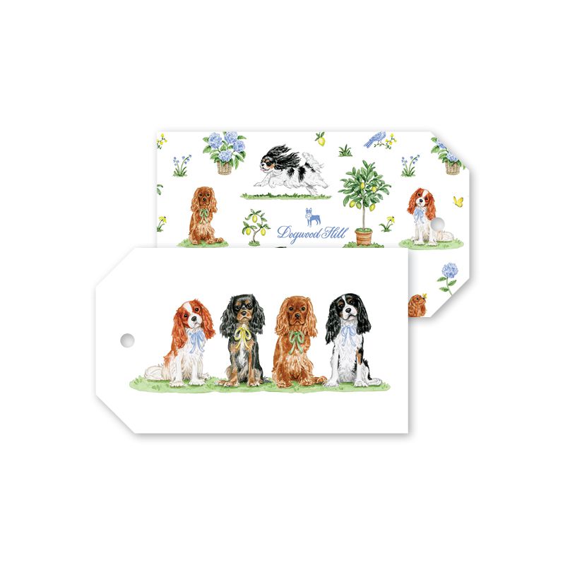 Cavalier Garden Gift Tags - The Preppy Bunny