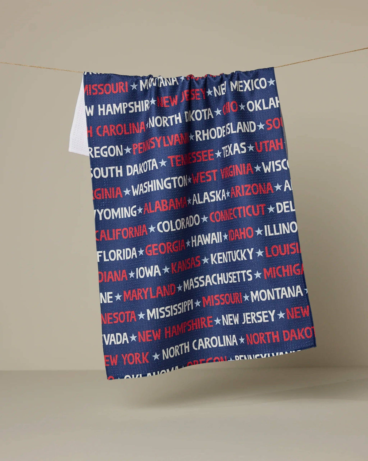 United Tea Towel by Geometry