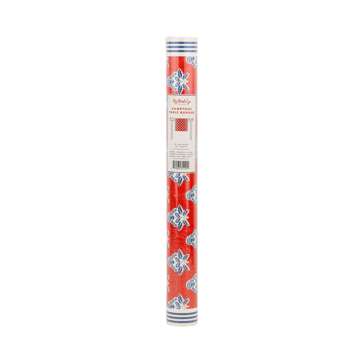 Floral Paper Table Runner - The Preppy Bunny