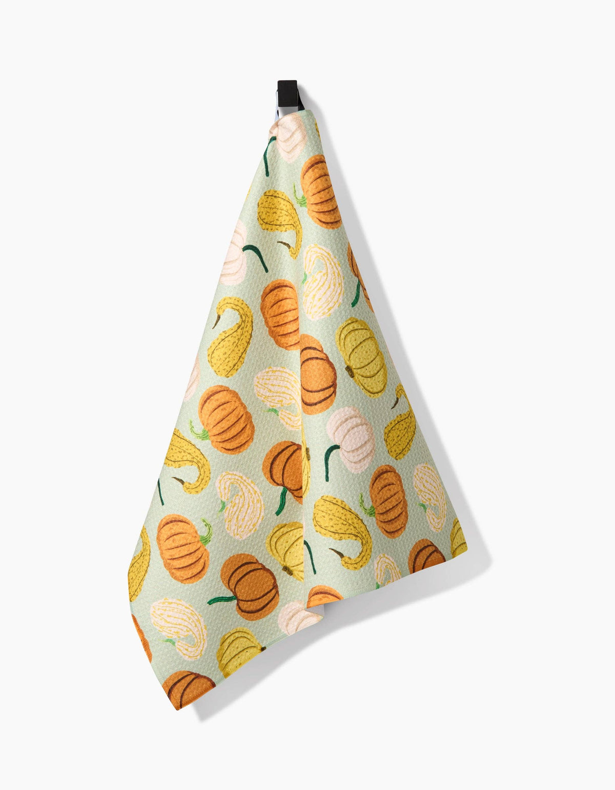 Pumpkins And Gourds Tea Towel by Geometry - The Preppy Bunny