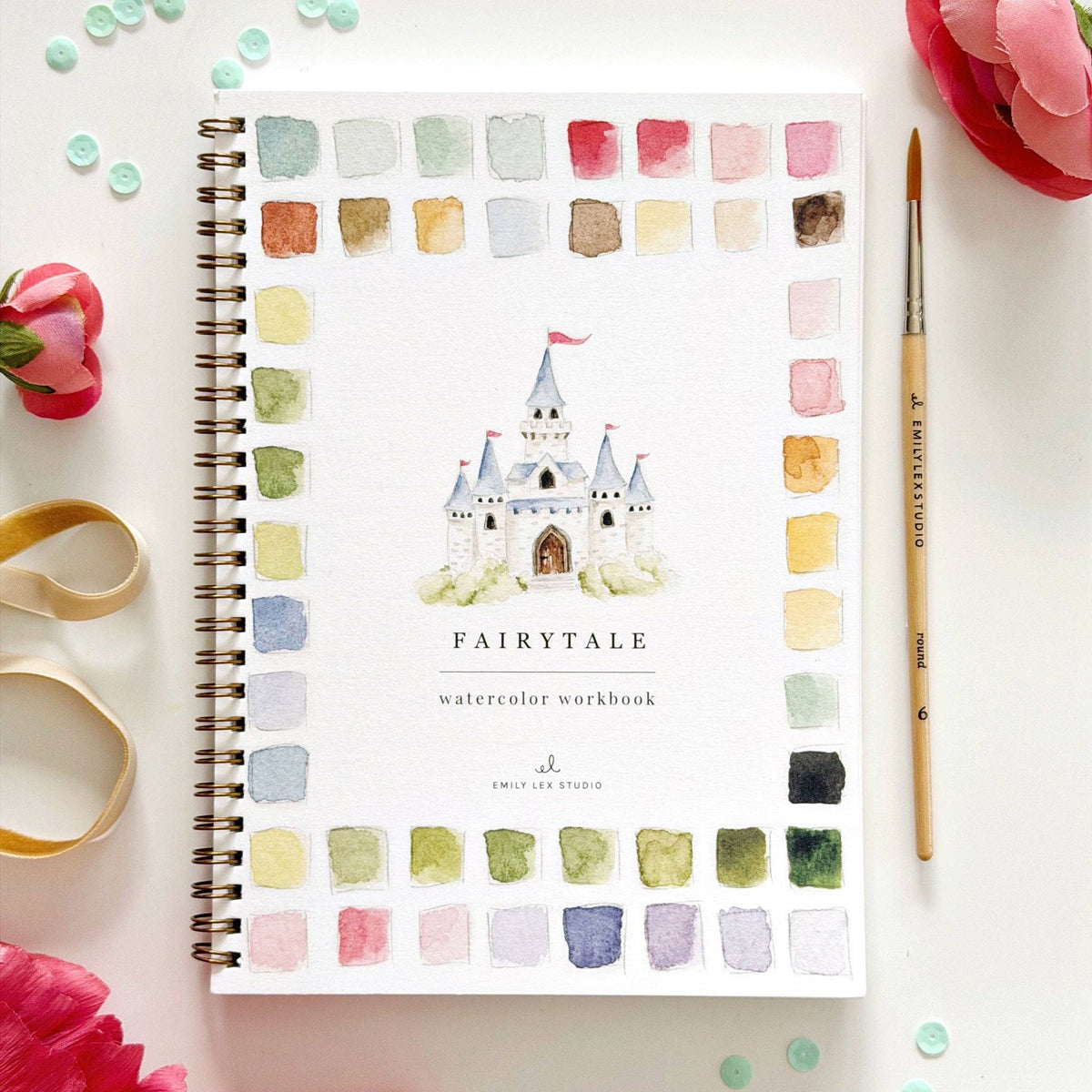 Fairytale watercolor workbook - The Preppy Bunny