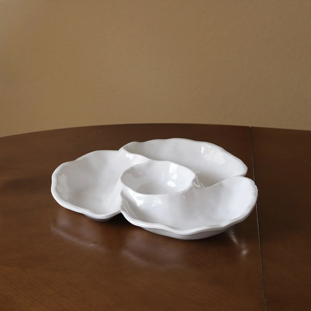 VIDA Havana Triple Dip in White - The Preppy Bunny