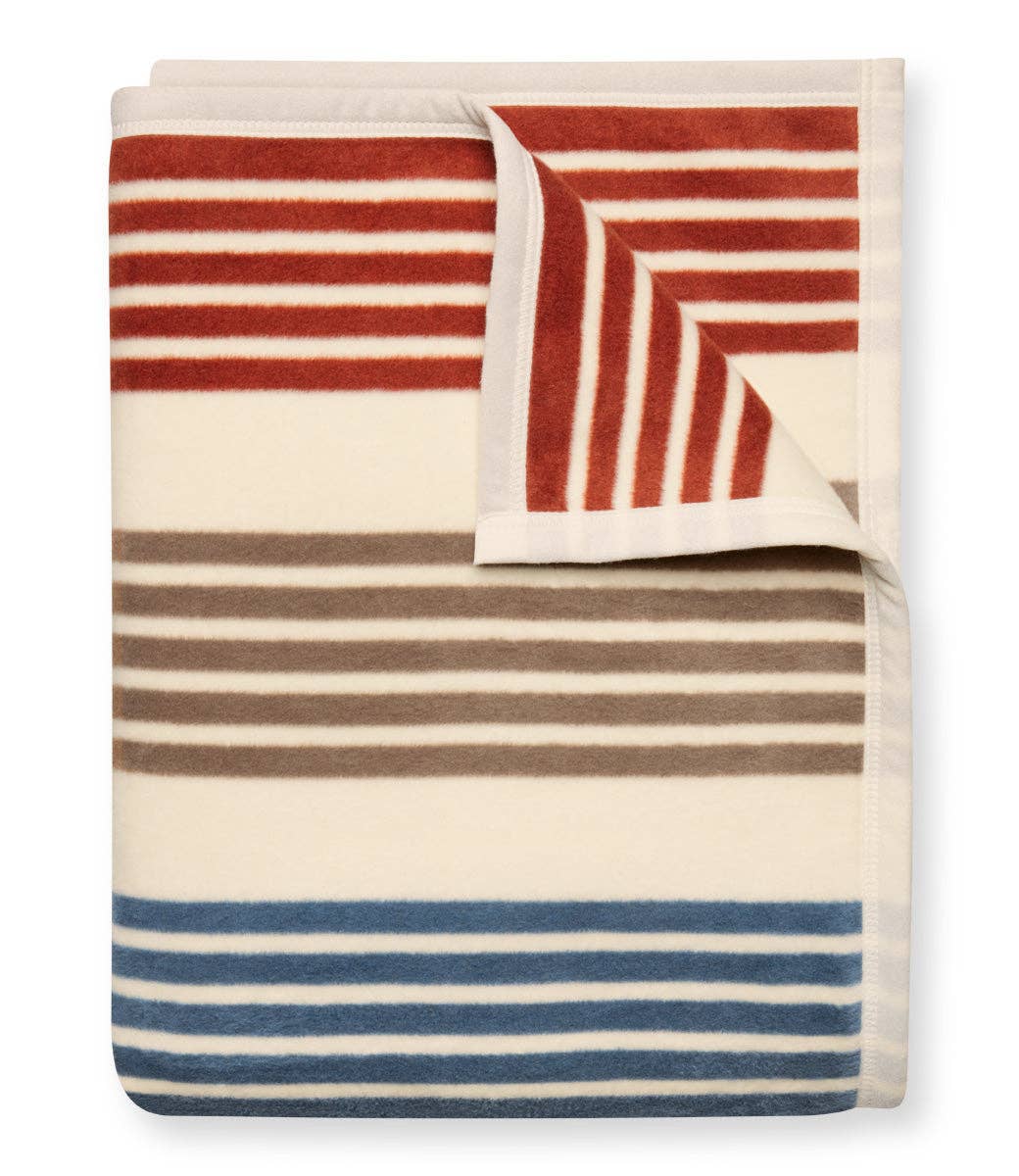 Hudson Stripe ChappyWrap Blanket - The Preppy Bunny