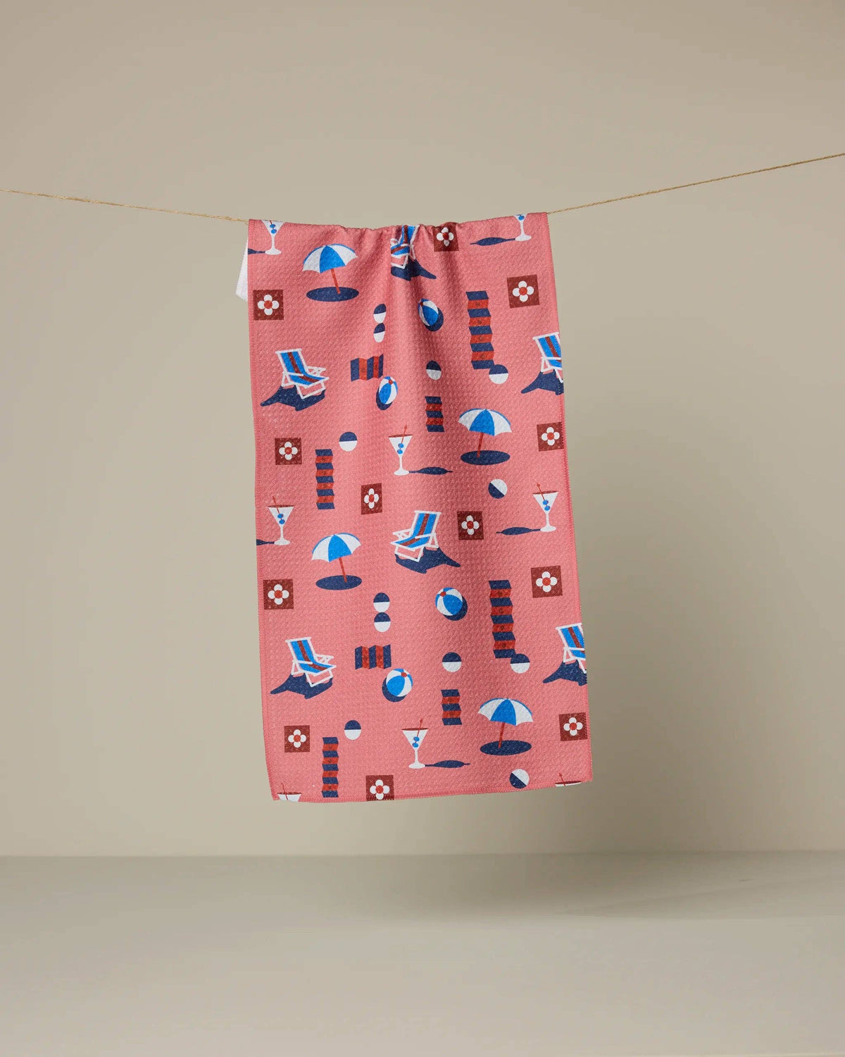 Geo Beach Day Bar Towel by Geometry