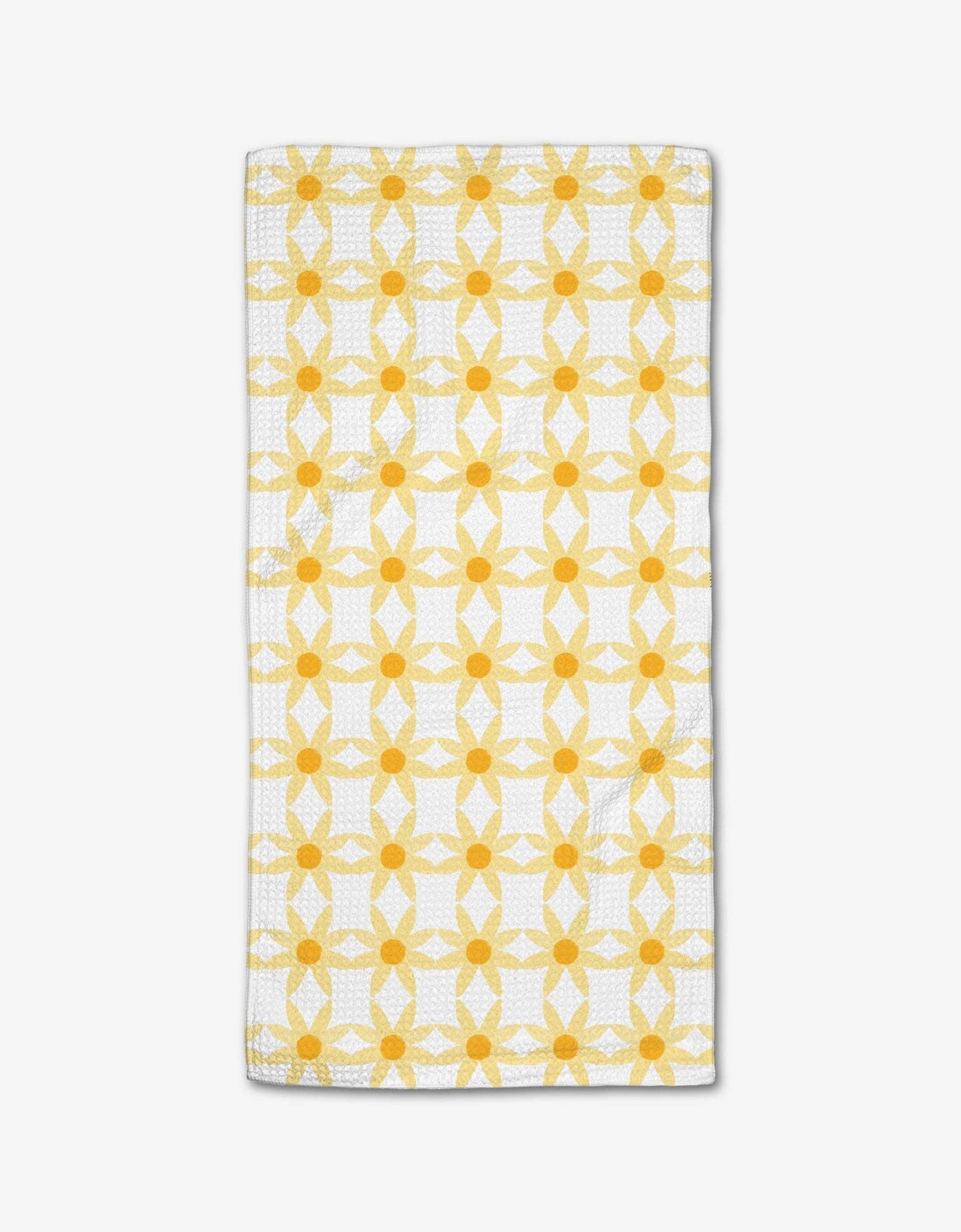 Daisies Geometry Bar Towel - The Preppy Bunny