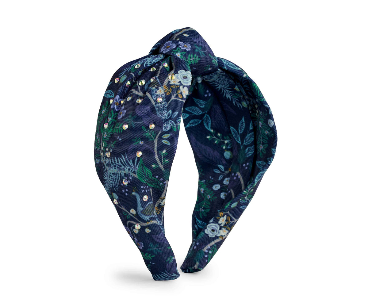 Peacock Embellished Headband - The Preppy Bunny