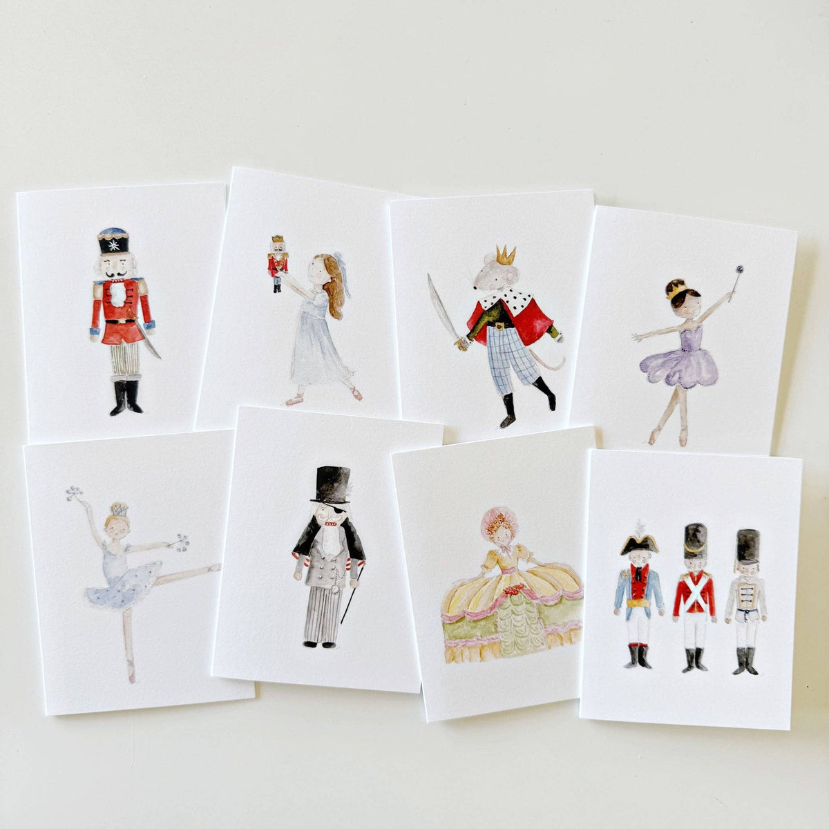 Nutcracker Assorted Notecard Set - The Preppy Bunny