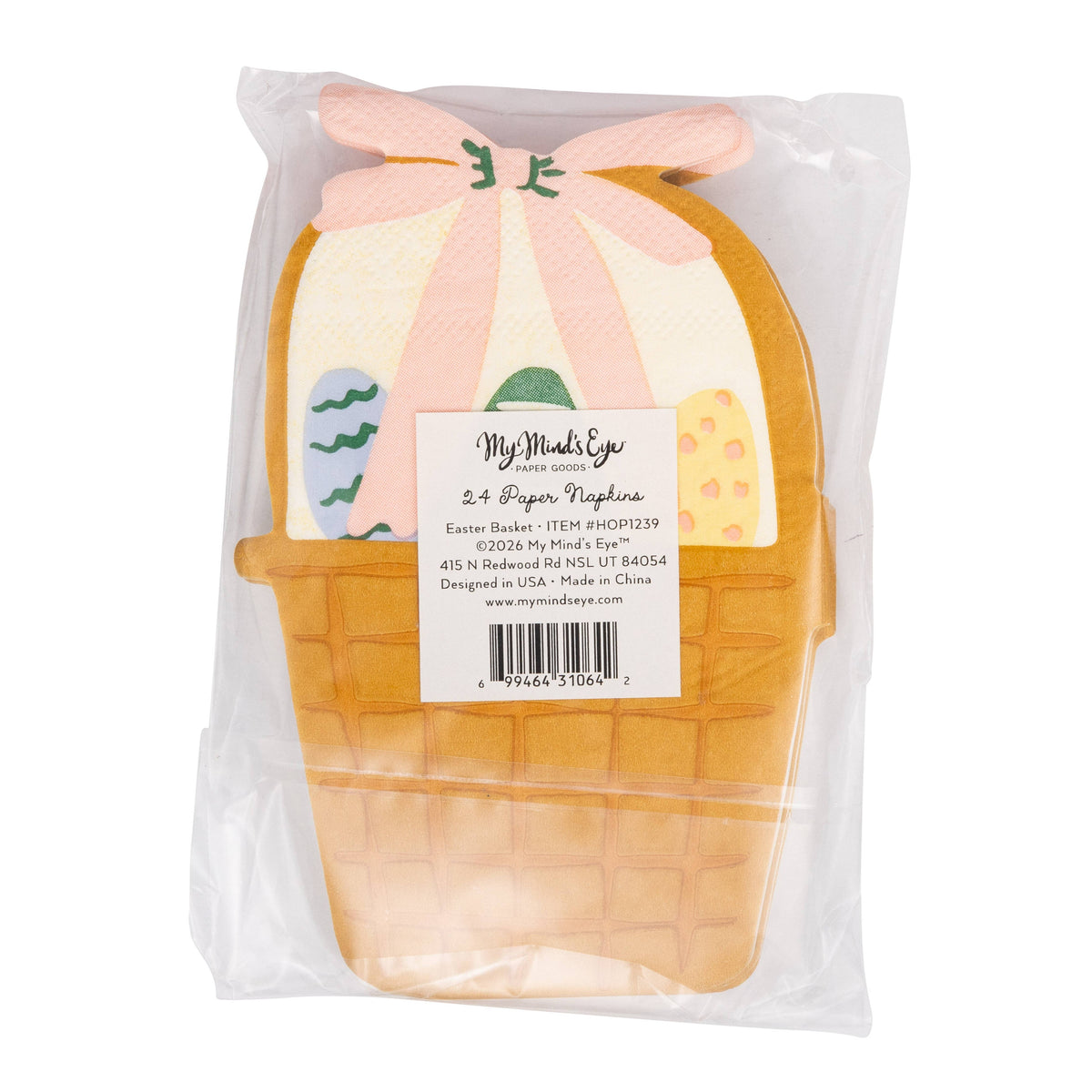 Easter Basket Napkins - The Preppy Bunny