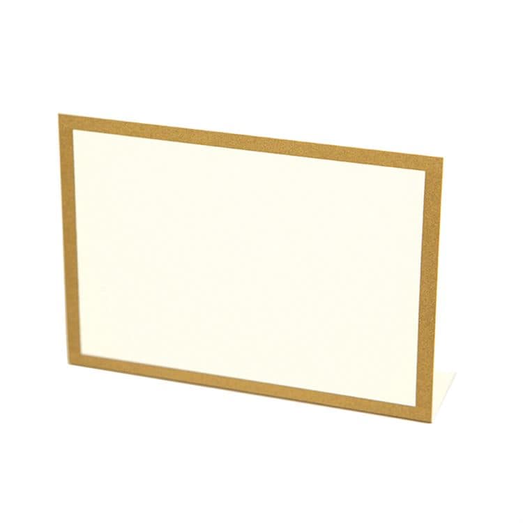 Gold Frame Place Cards - The Preppy Bunny