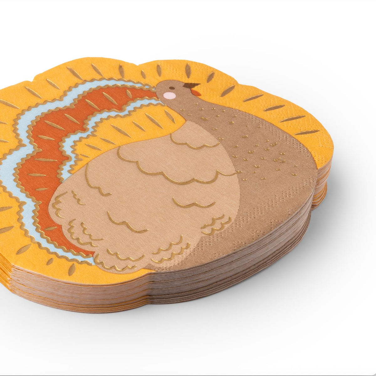 Charming Turkey Paper Napkins