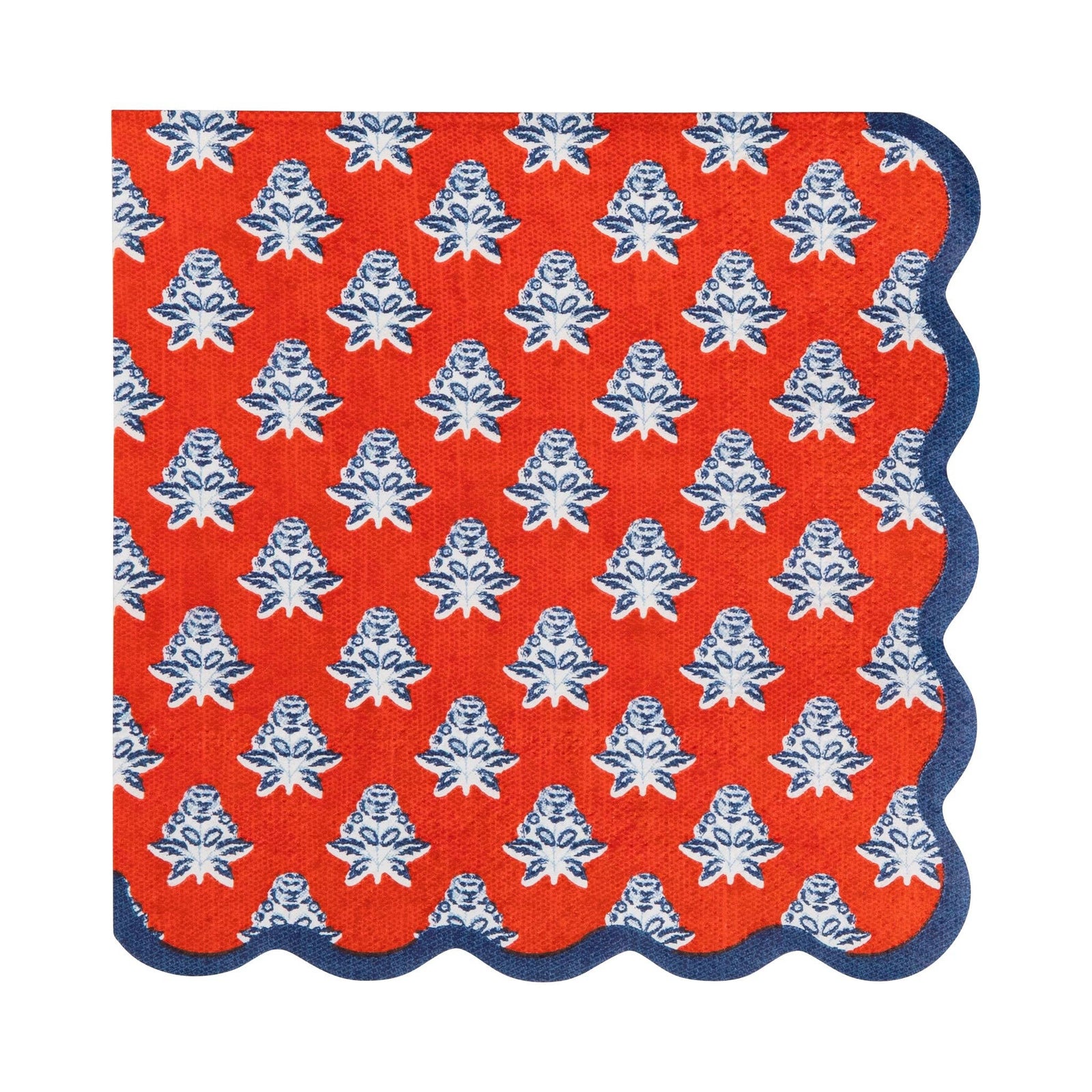 Floral Paper Cocktail Napkins - The Preppy Bunny