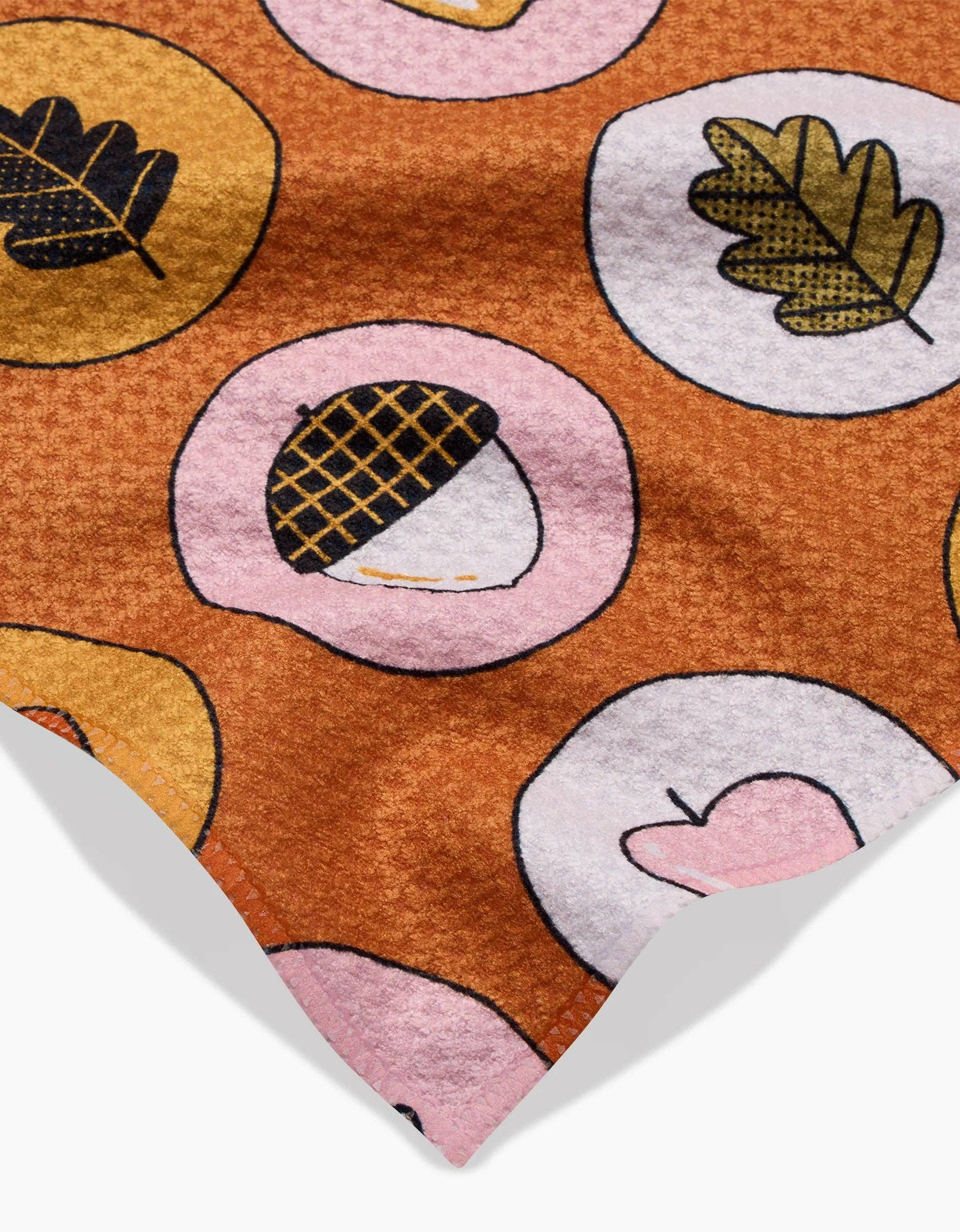 Apples Acorns Bar Towel