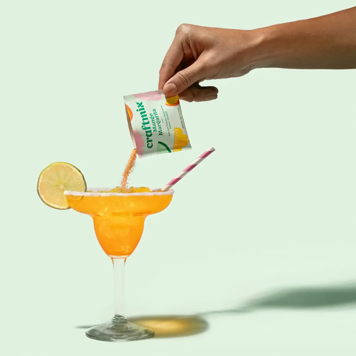Mango Margarita Cocktail / Mocktail Mixer - Single Serving