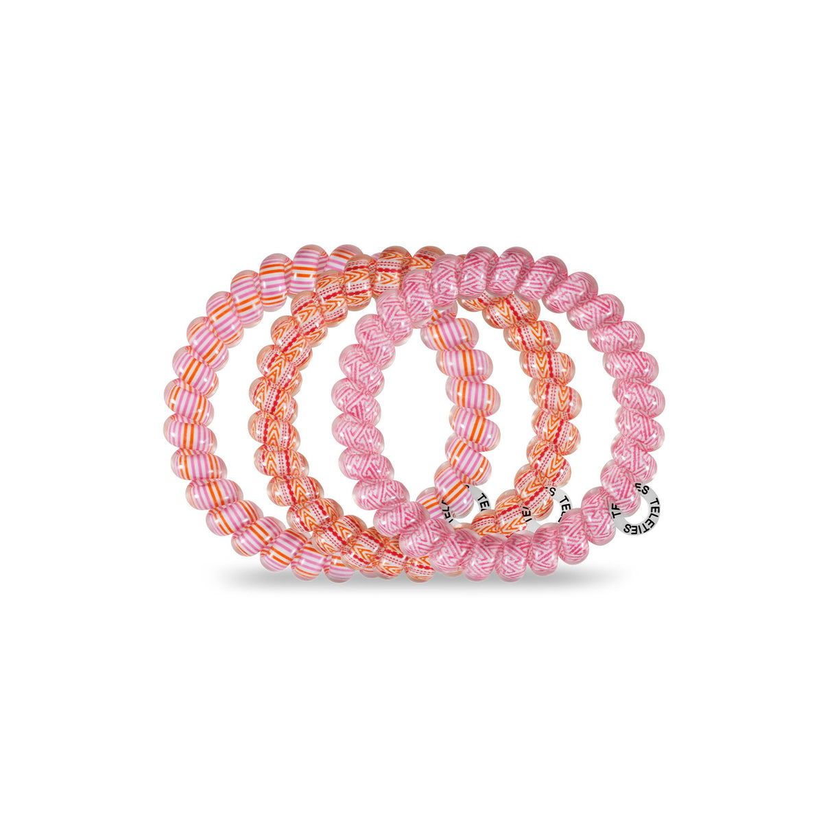 Spiral Hair Coils | Large | Frosé Hair Ties - The Preppy Bunny