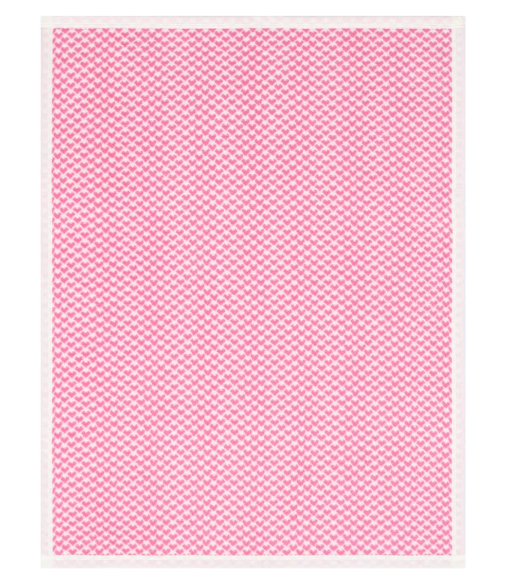 All My Heart Bubblegum Mini Blanket by ChappyWrap - The Preppy Bunny