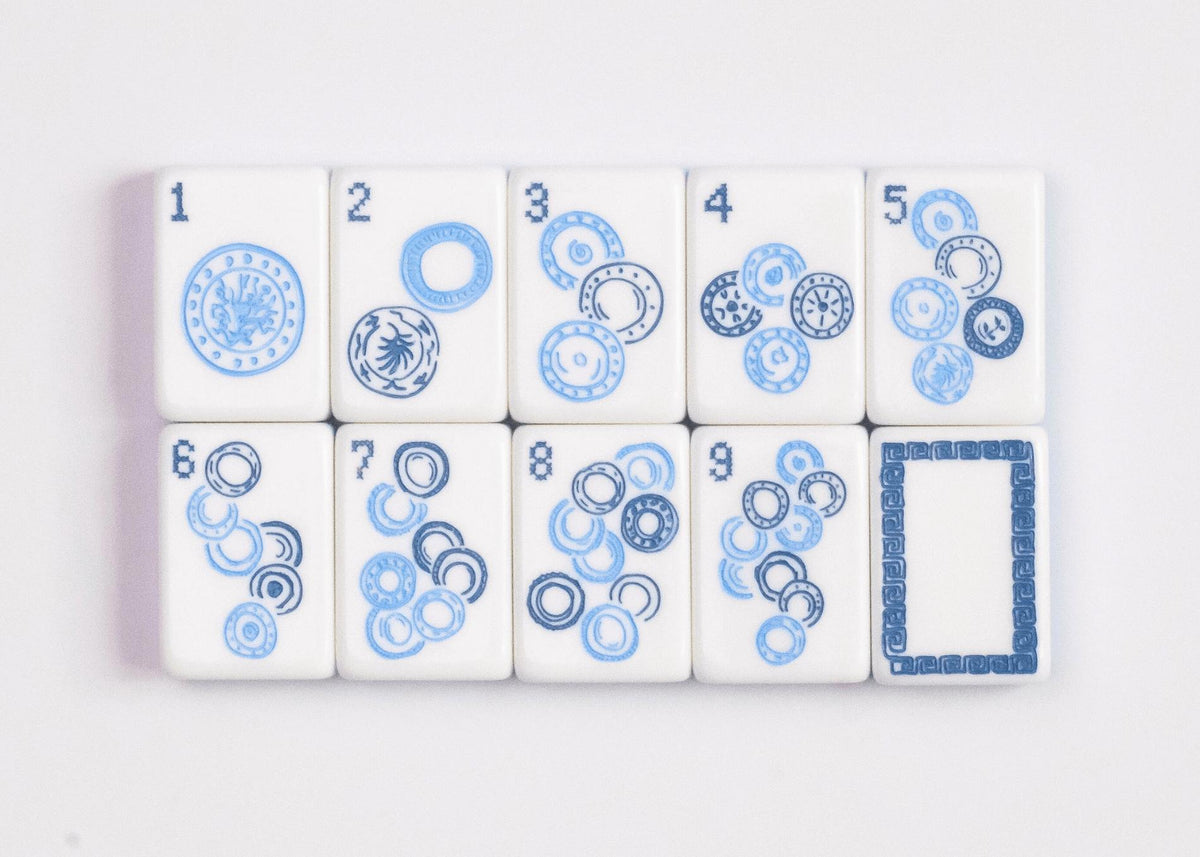 Miss Darling Mahjong Tile Set by Miss Mahjong - The Preppy Bunny