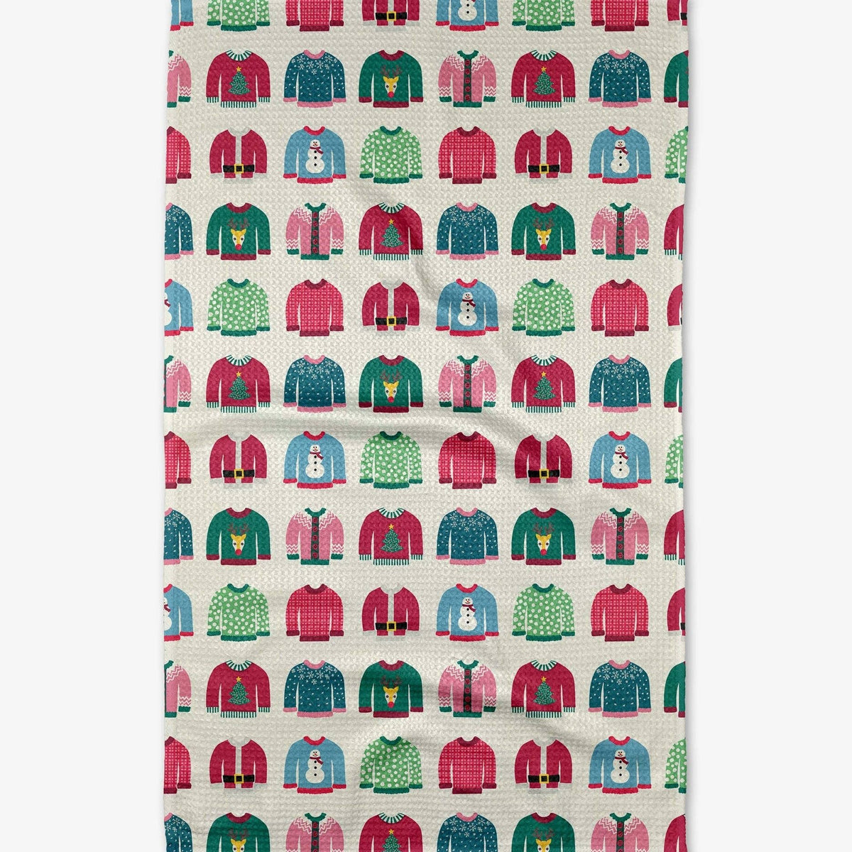 Christmas Sweaters Tea Towel - The Preppy Bunny