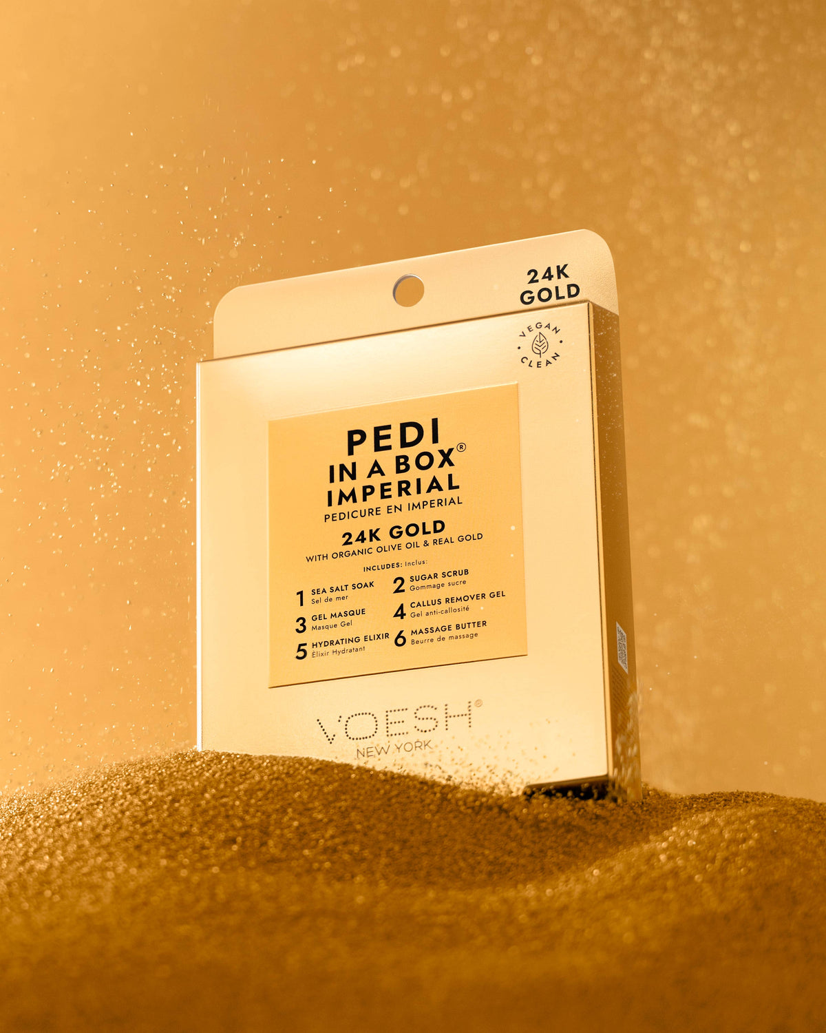 Pedi in a Box 6 Step - Imperial 24K Gold