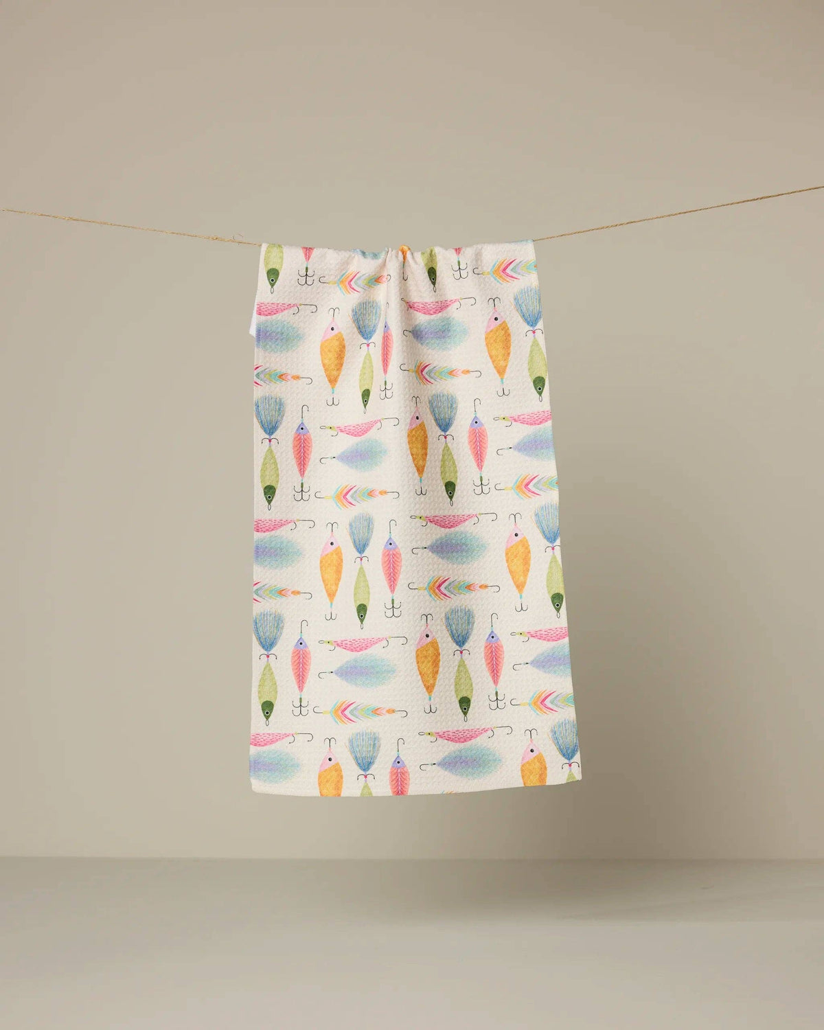 Tackle Box Bar Towel by Geometry