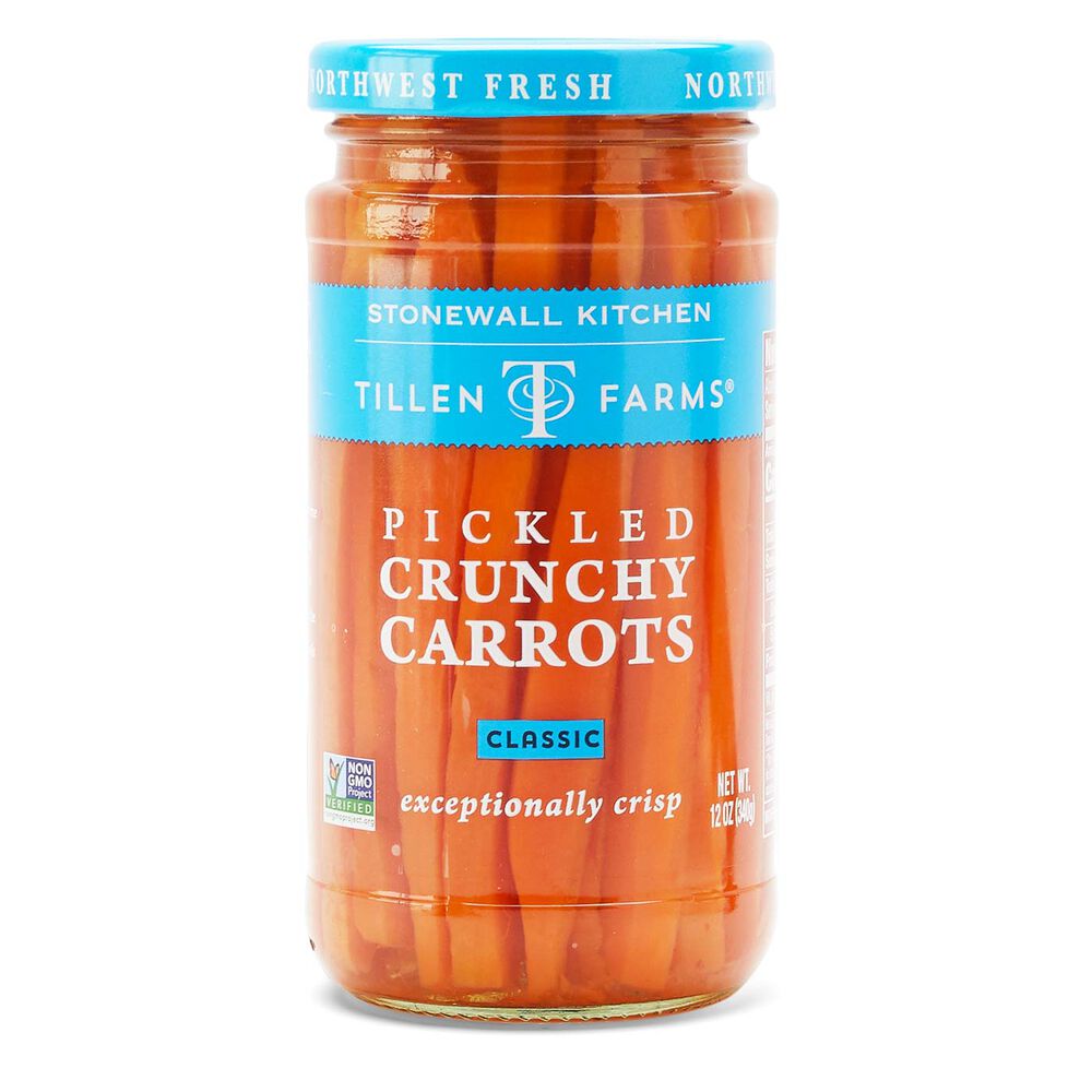 Pickled Crunchy Carrots - The Preppy Bunny