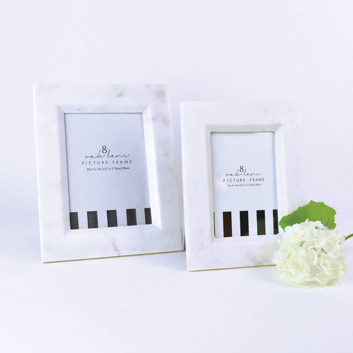 White Marble 4x6 Picture Frame - The Preppy Bunny