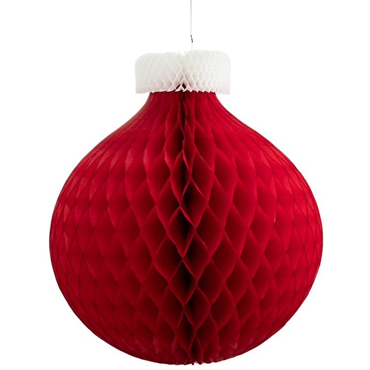 Honeycomb Large Classic Ornament - The Preppy Bunny