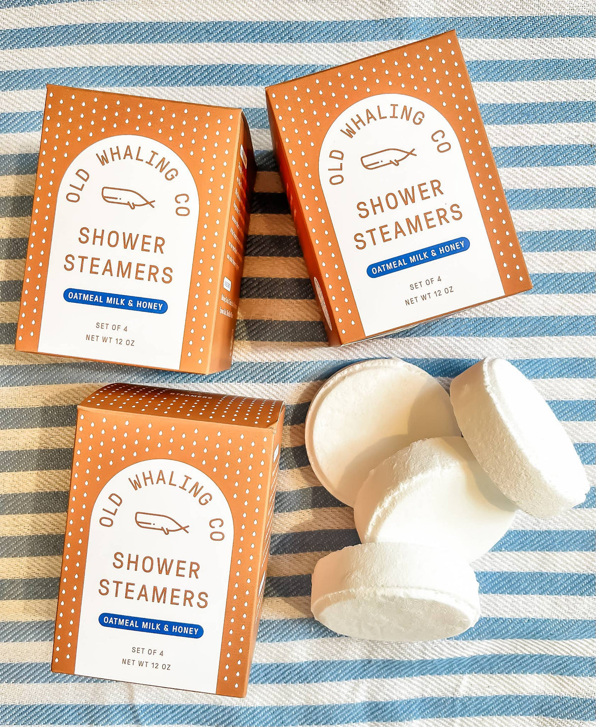 Oatmeal Milk &amp; Honey Shower Steamers