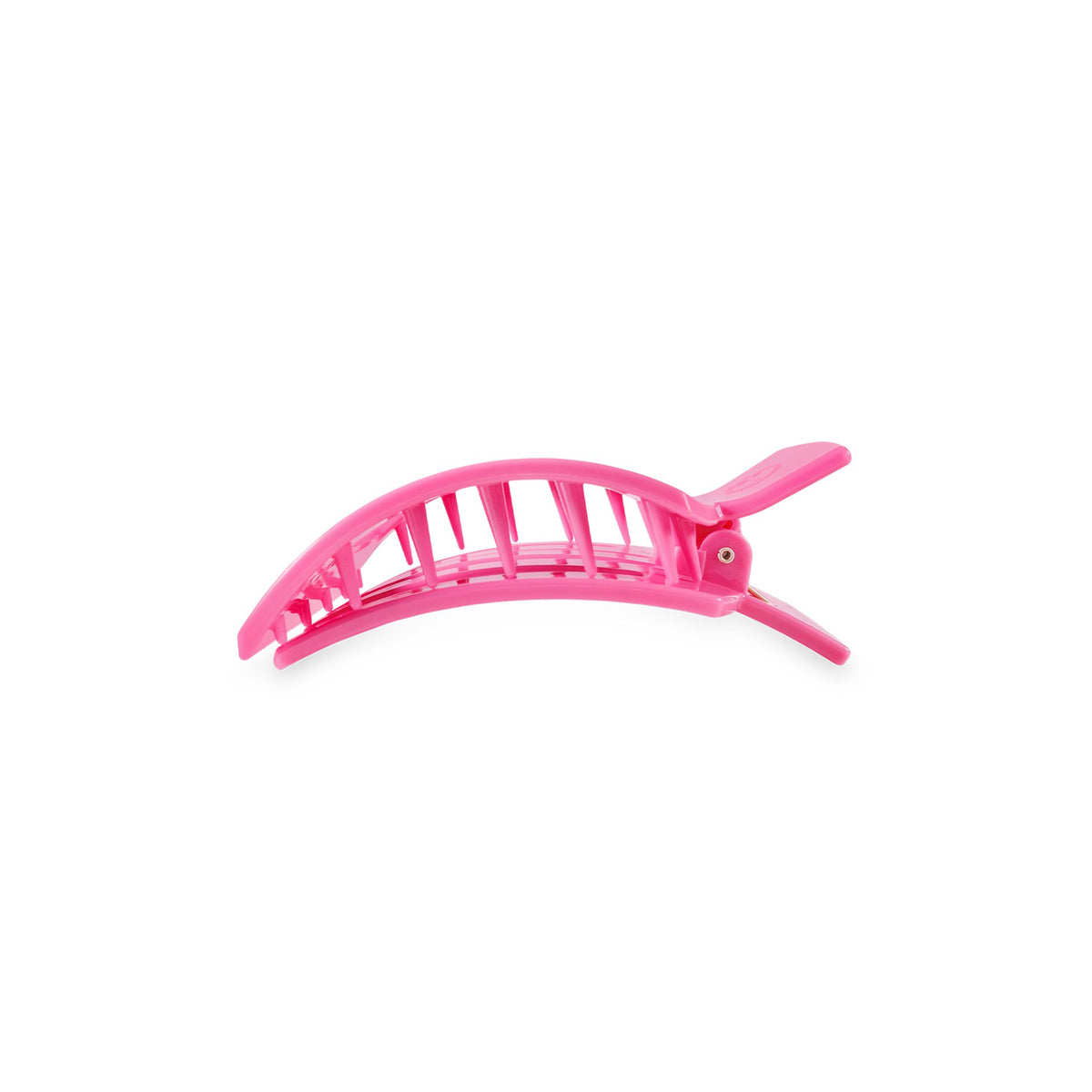 Paradise Pink Small Flat Square Hair Clip