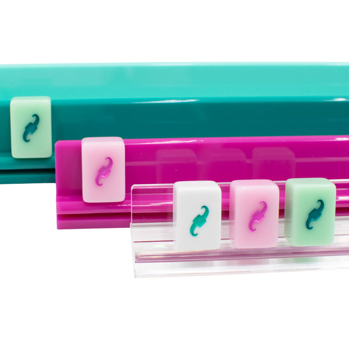 MINI Travel Mahjong Racks | Premium Acrylic | 10.31" - The Preppy Bunny