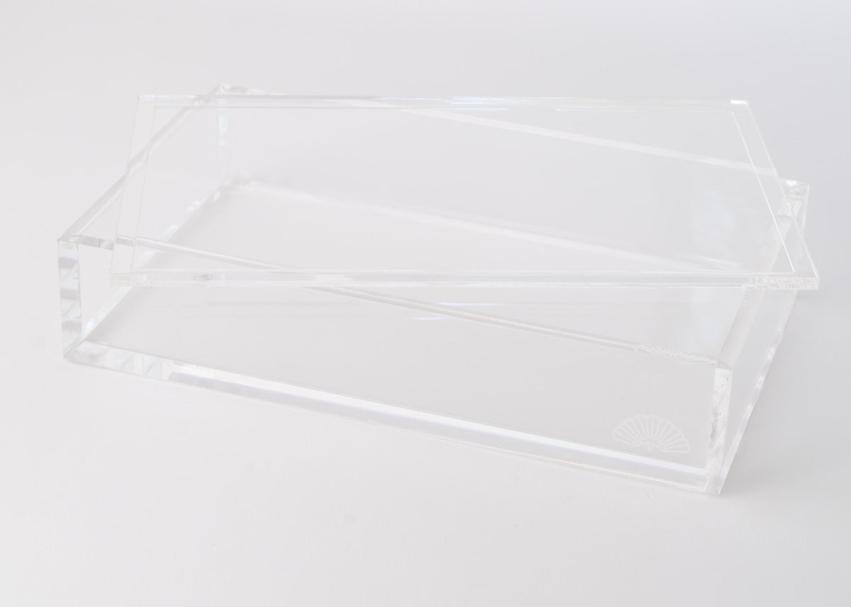 Classic Acrylic Box for Miss Mahjong Tiles - The Preppy Bunny