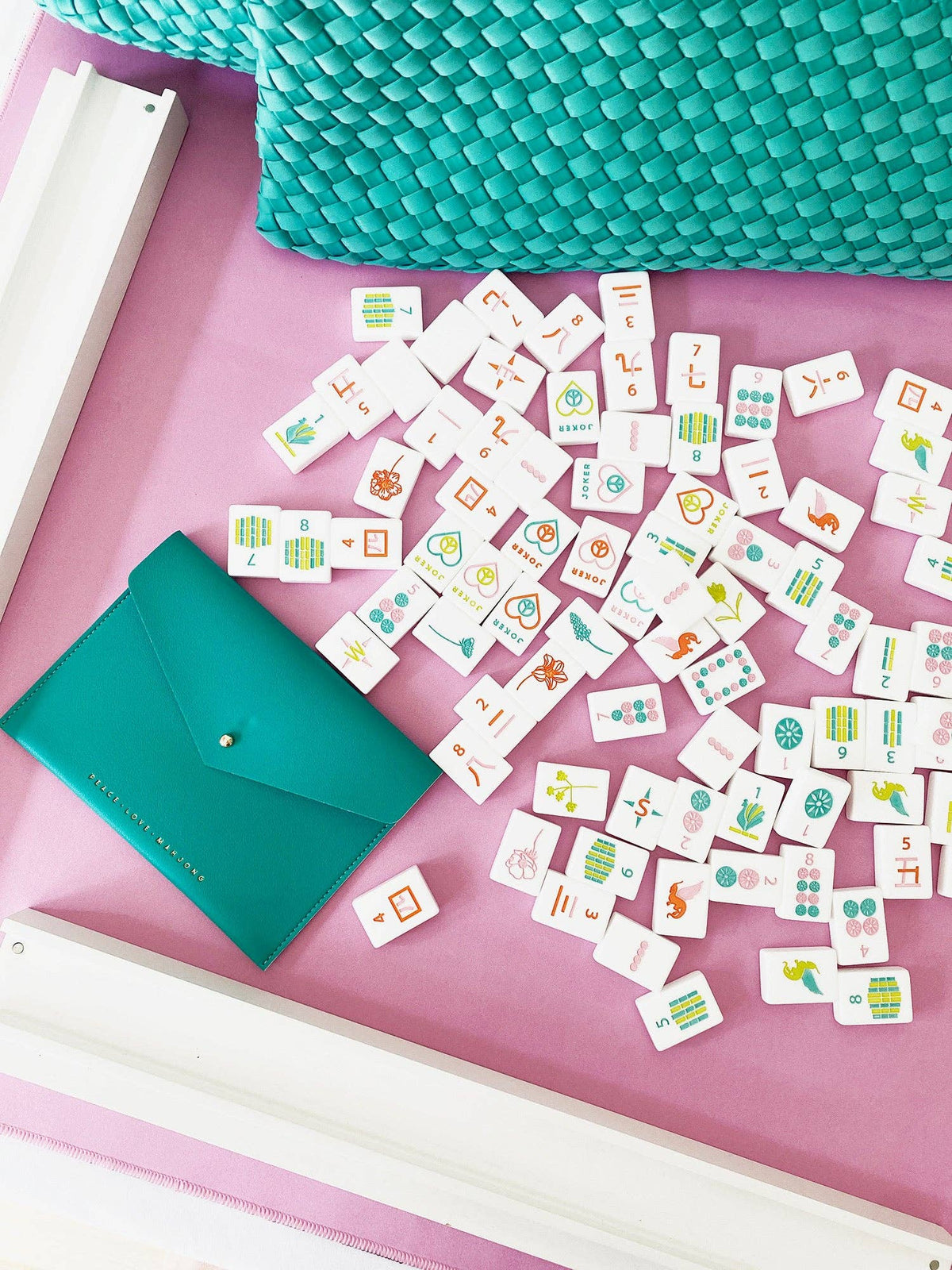 Mahjong Card Clutch