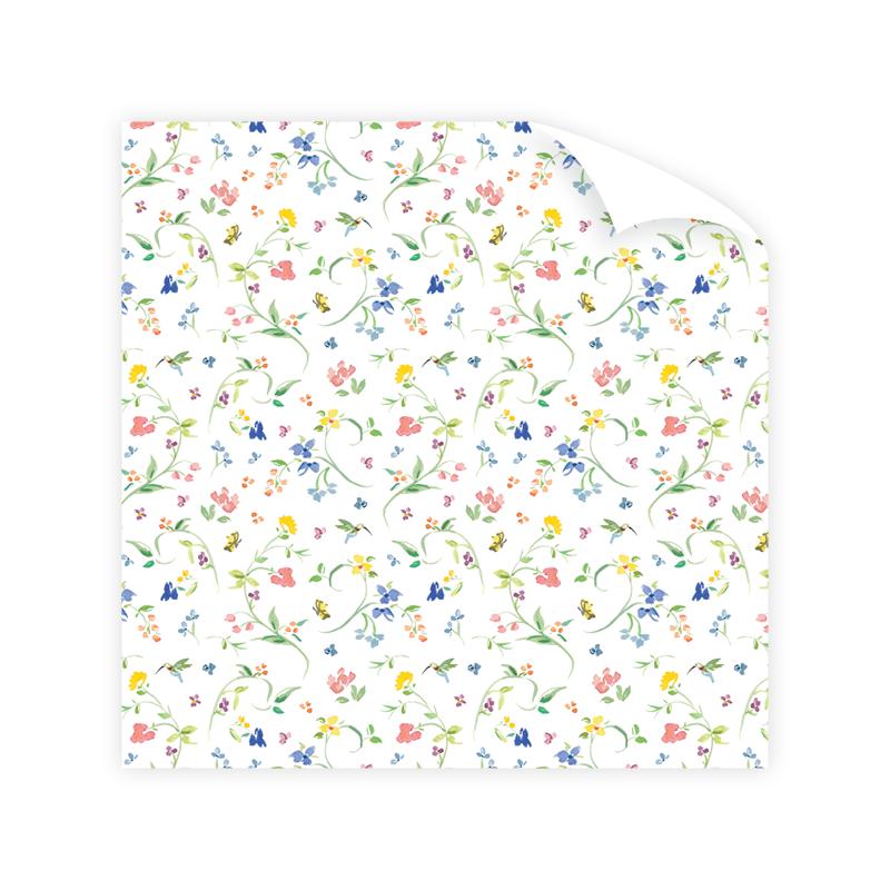 Hummingbird Wrapping Paper Roll - The Preppy Bunny