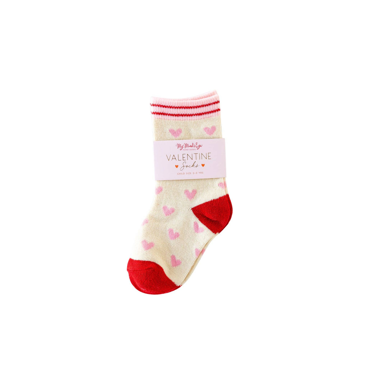 Heart Socks - 4 sizes available - The Preppy Bunny