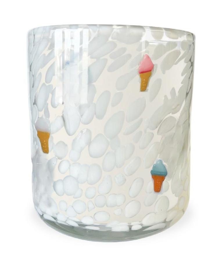 Sherbet Cone Icon 12oz Candle - The Preppy Bunny