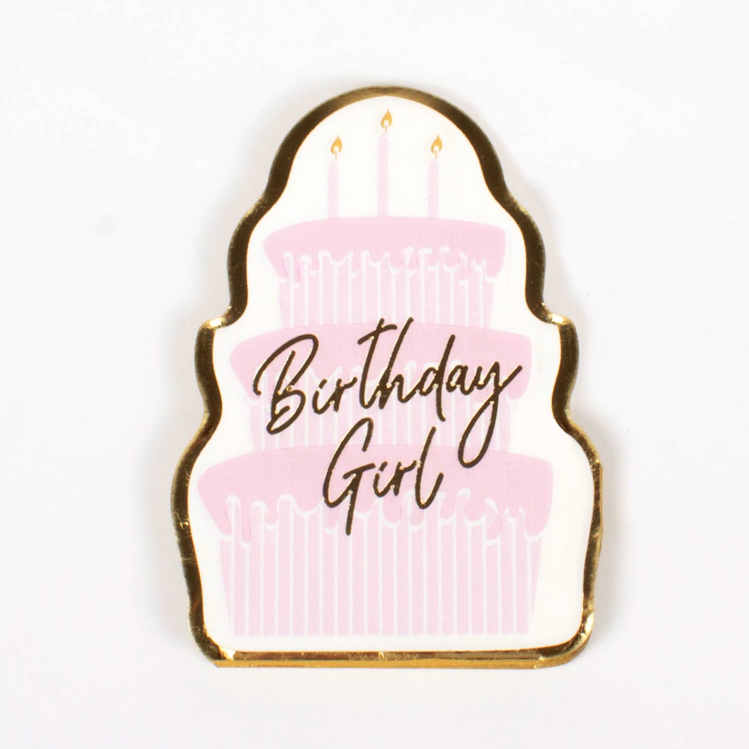 Birthday Girl Paper Die Cut Napkins - The Preppy Bunny