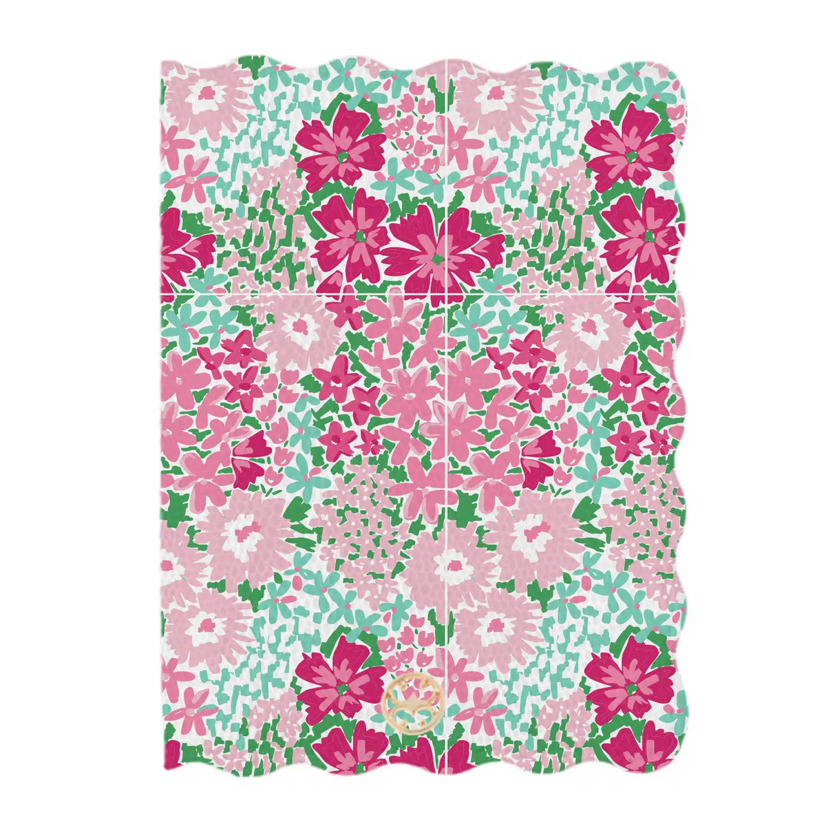 Passport Cover in Petal Perfect - The Preppy Bunny