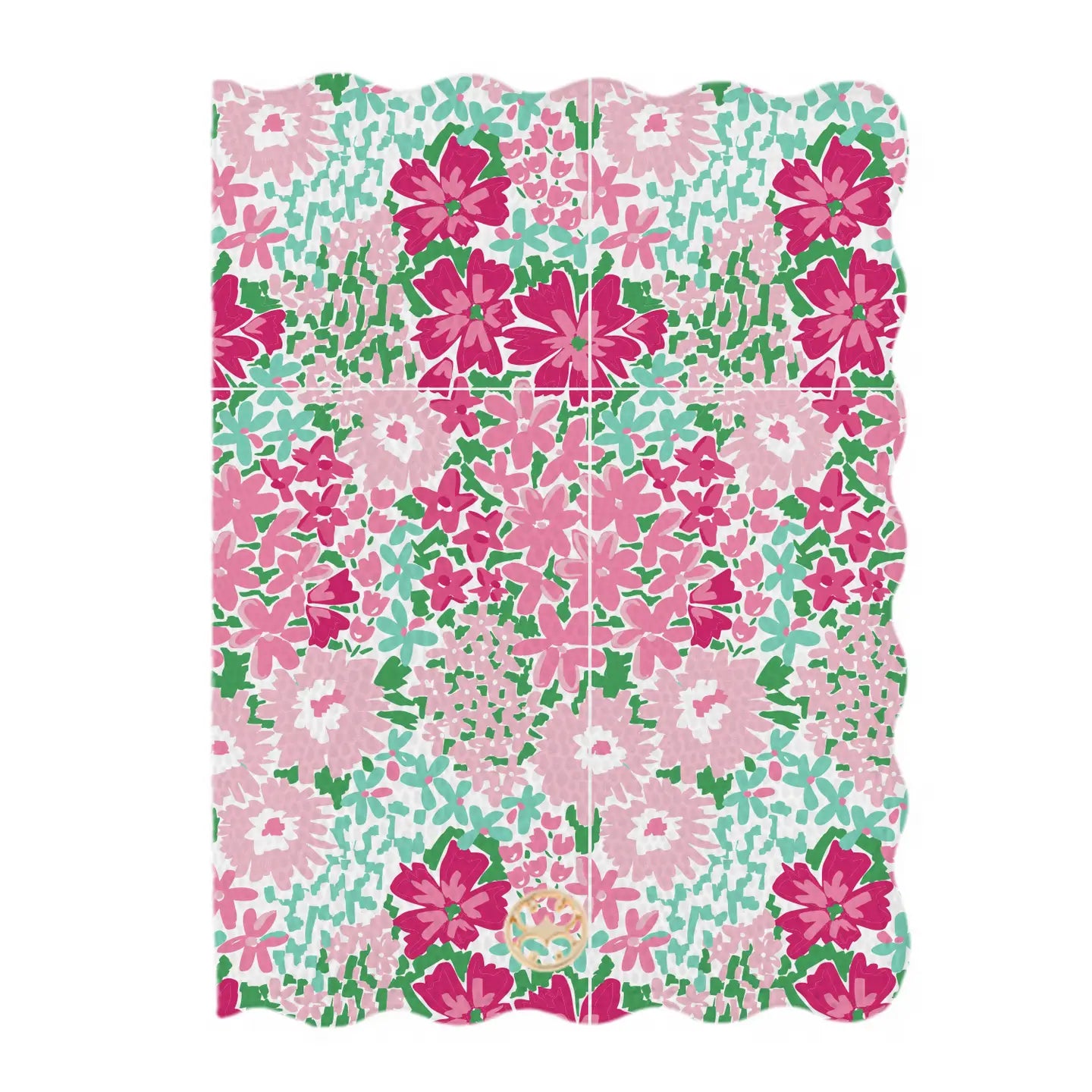 Passport Cover in Petal Perfect - The Preppy Bunny