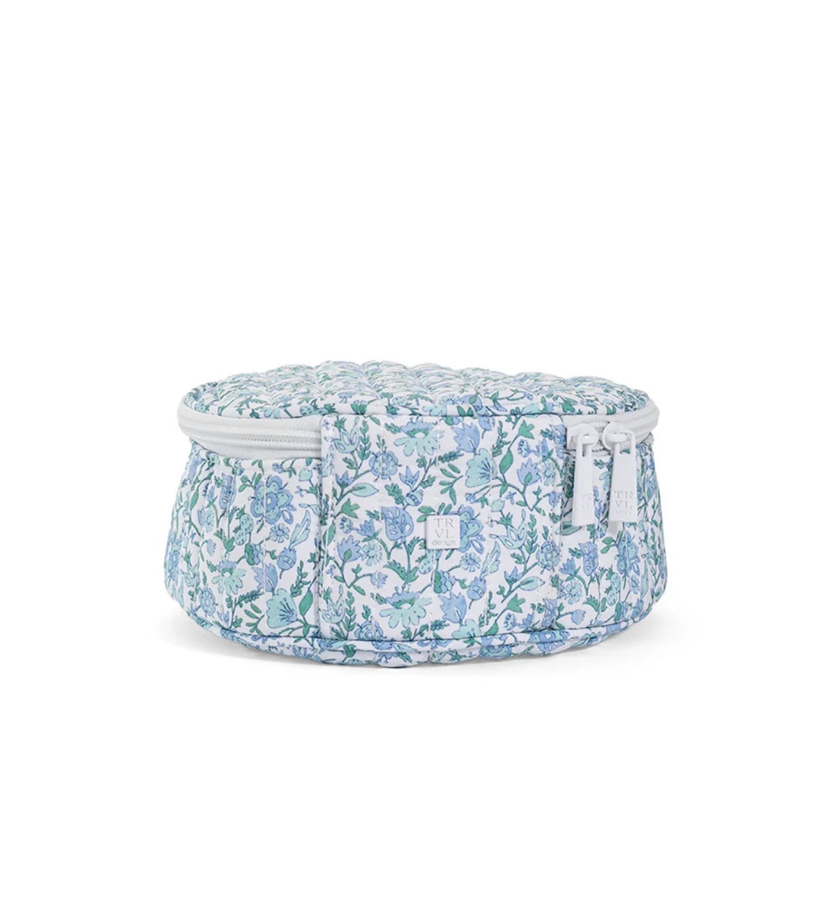 Quilted Jewelry Round in Hamptons Floral - The Preppy Bunny