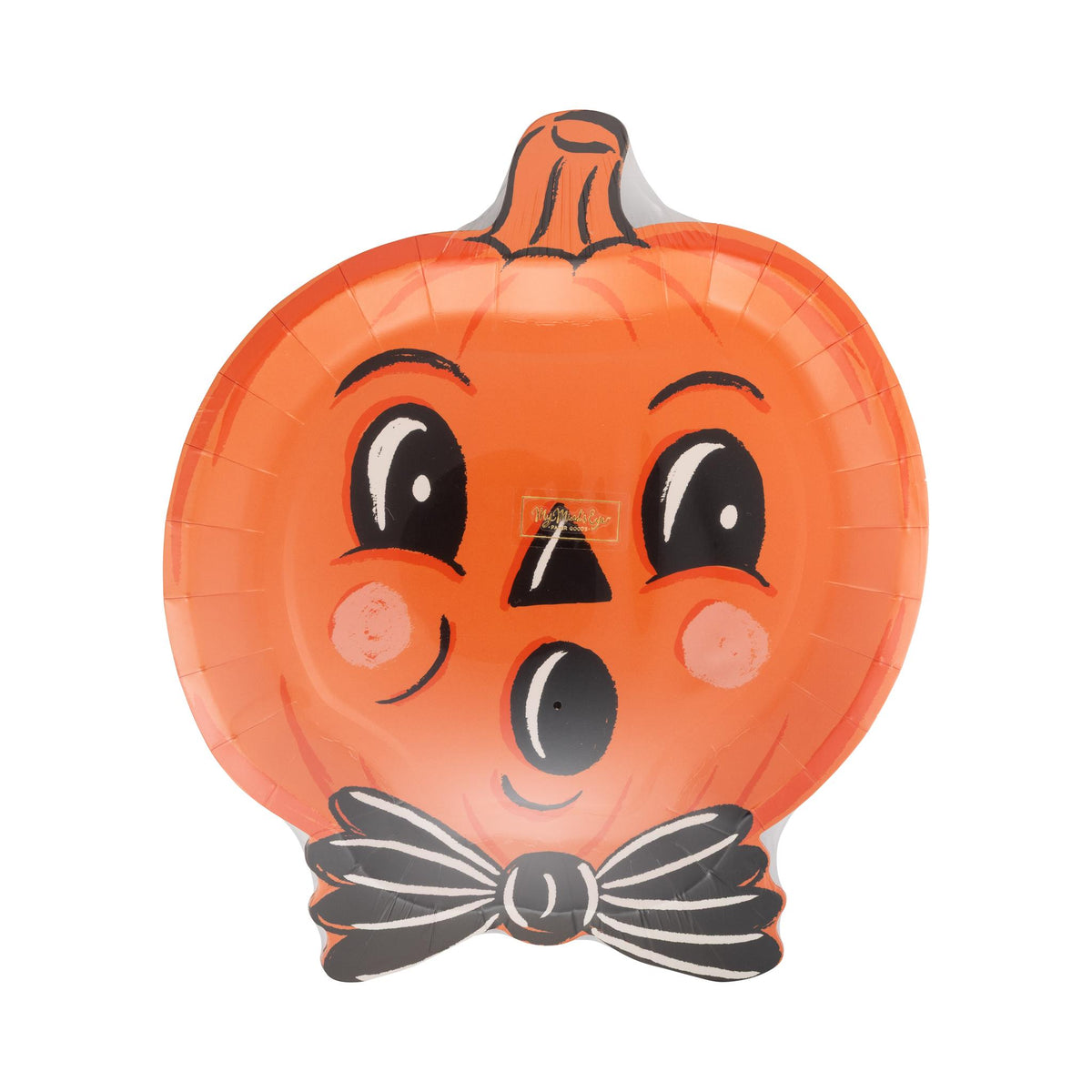 Vintage Pumpkin Paper Plates