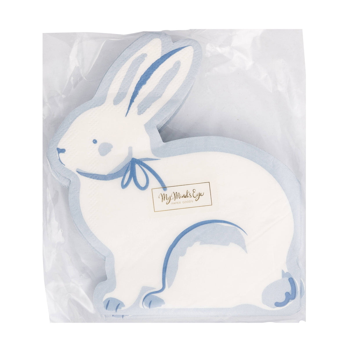 Bunny Shaped Dinner Napkins - The Preppy Bunny