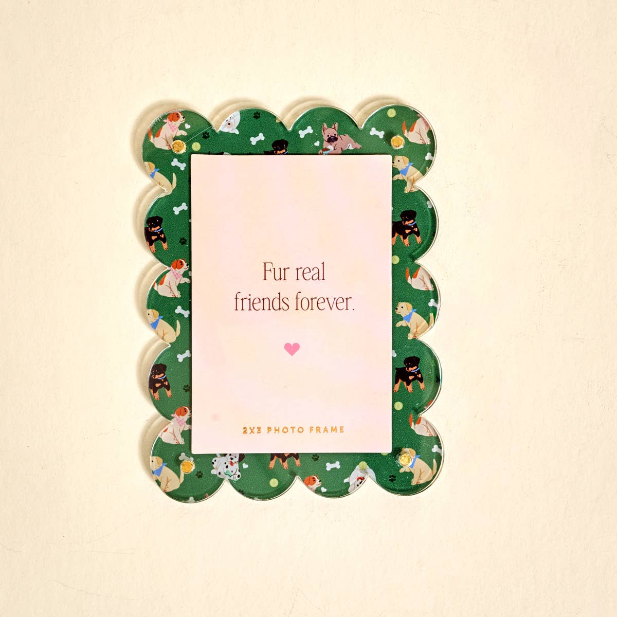 Mini Acrylic Picture Frame Magnet–Dog Days - The Preppy Bunny