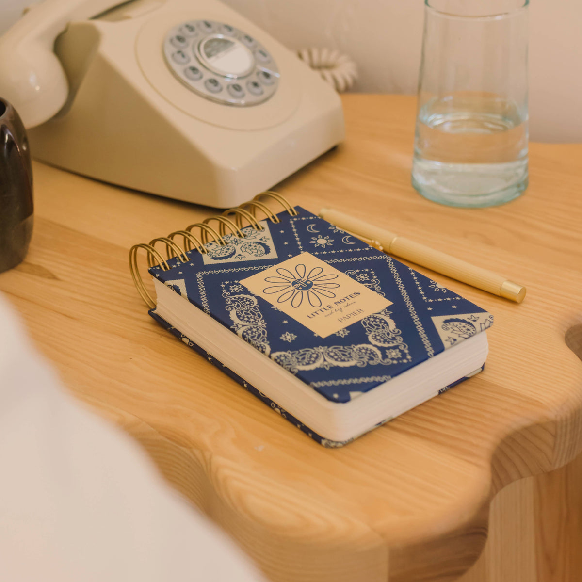 Chunky A6 Hardcover Spiral Notepad - Little Notes
