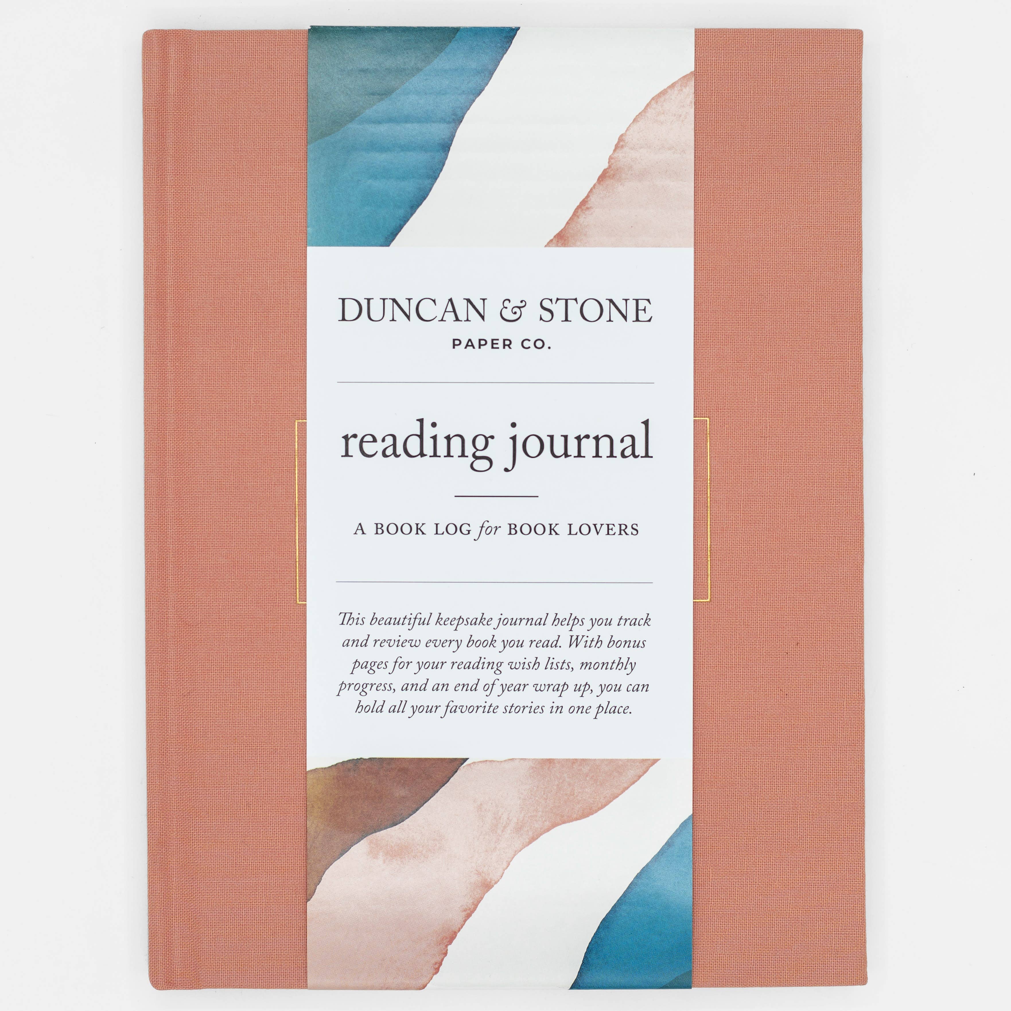 Reading Journal for Book Lover | Book Review Journal | The