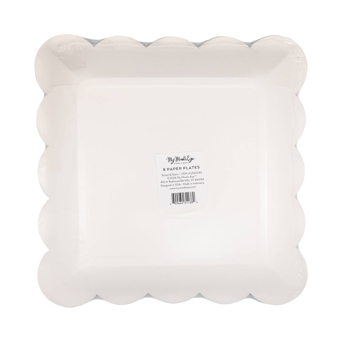 Stripes and Stars Paper Plates - 10"