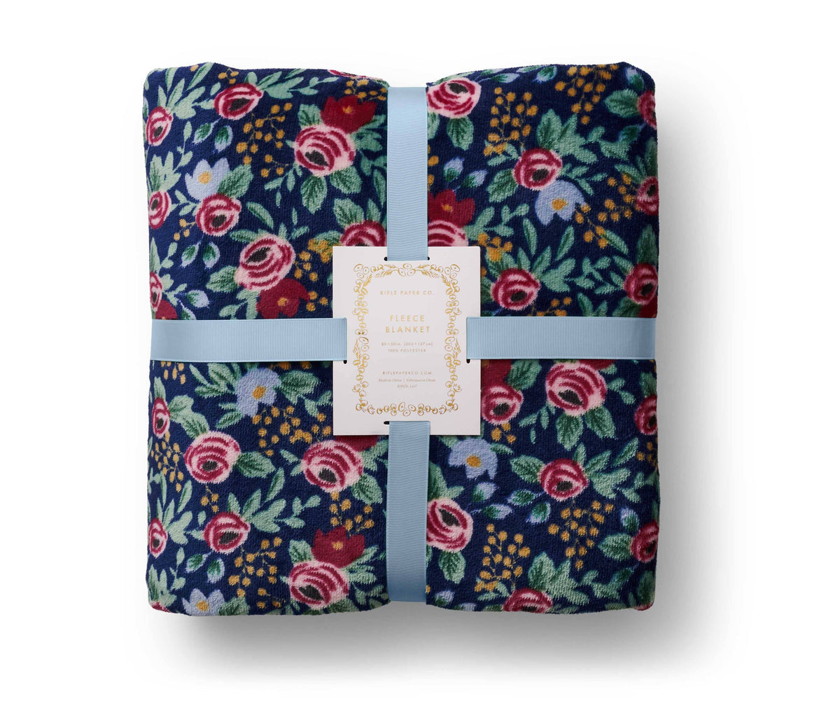 Rosa Fleece Blanket - The Preppy Bunny