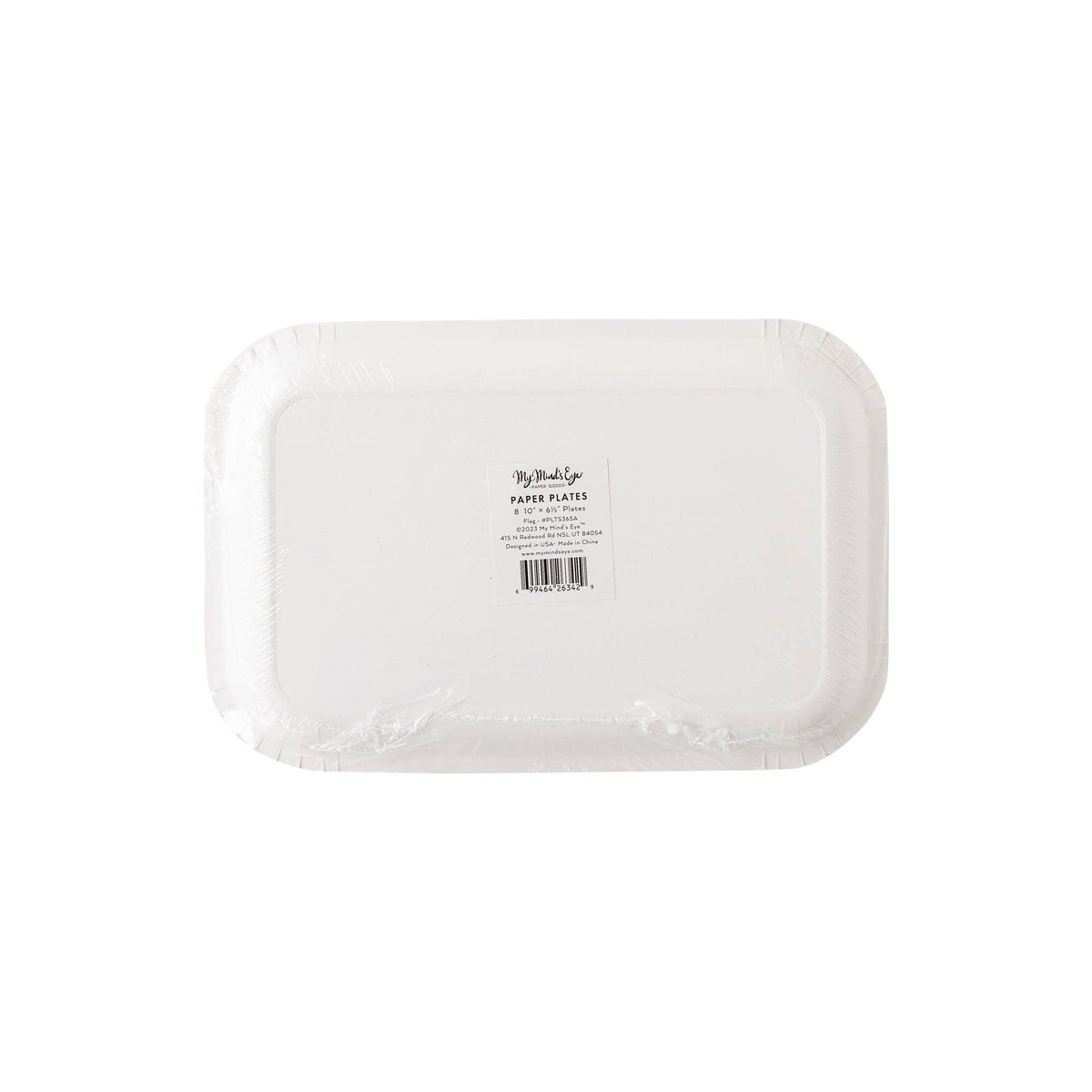 Flag Shaped Paper Plates - The Preppy Bunny