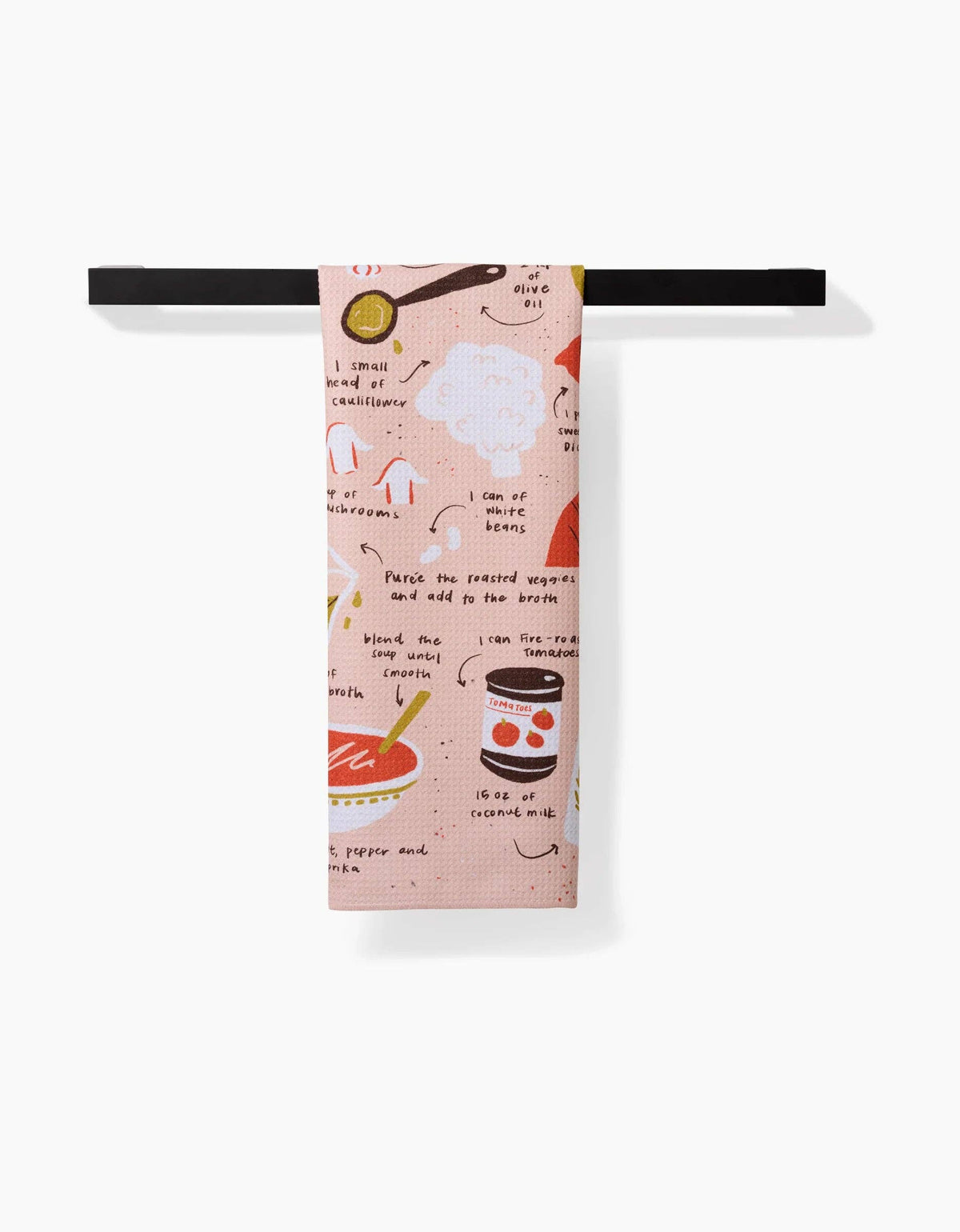 Creamy Veggie Soup Tea Towel - The Preppy Bunny