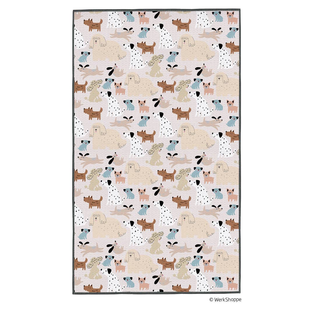 Pooches & Pups Microfiber Pet Drying Towel, Quick Drying - The Preppy Bunny