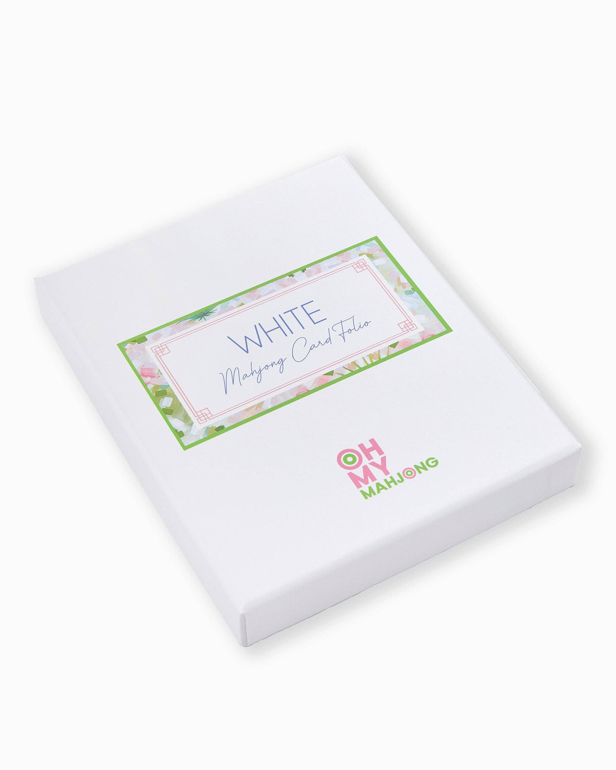 White Mahjong Card Folio - The Preppy Bunny