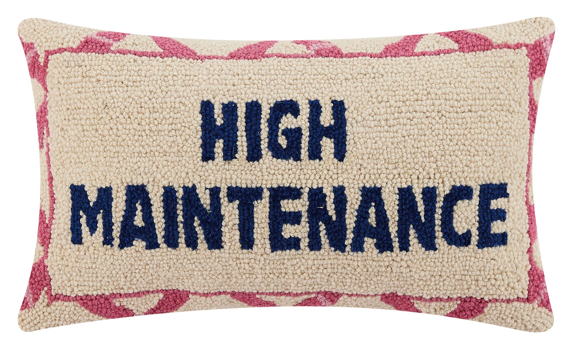 High Maintenance Hook Pillow - The Preppy Bunny